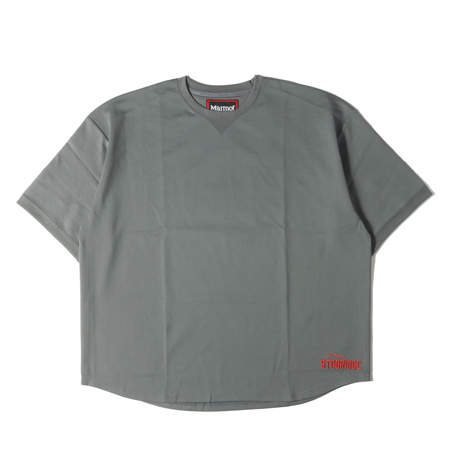 22SS ×Marmot オーバーサイズ ヘビー Tシャツ(Back Logo H/S Crew)