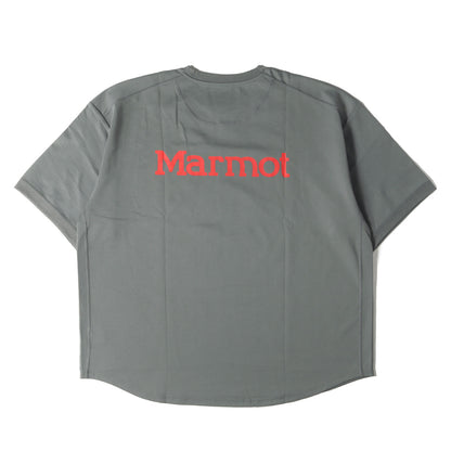 22SS ×Marmot オーバーサイズ ヘビー Tシャツ(Back Logo H/S Crew)