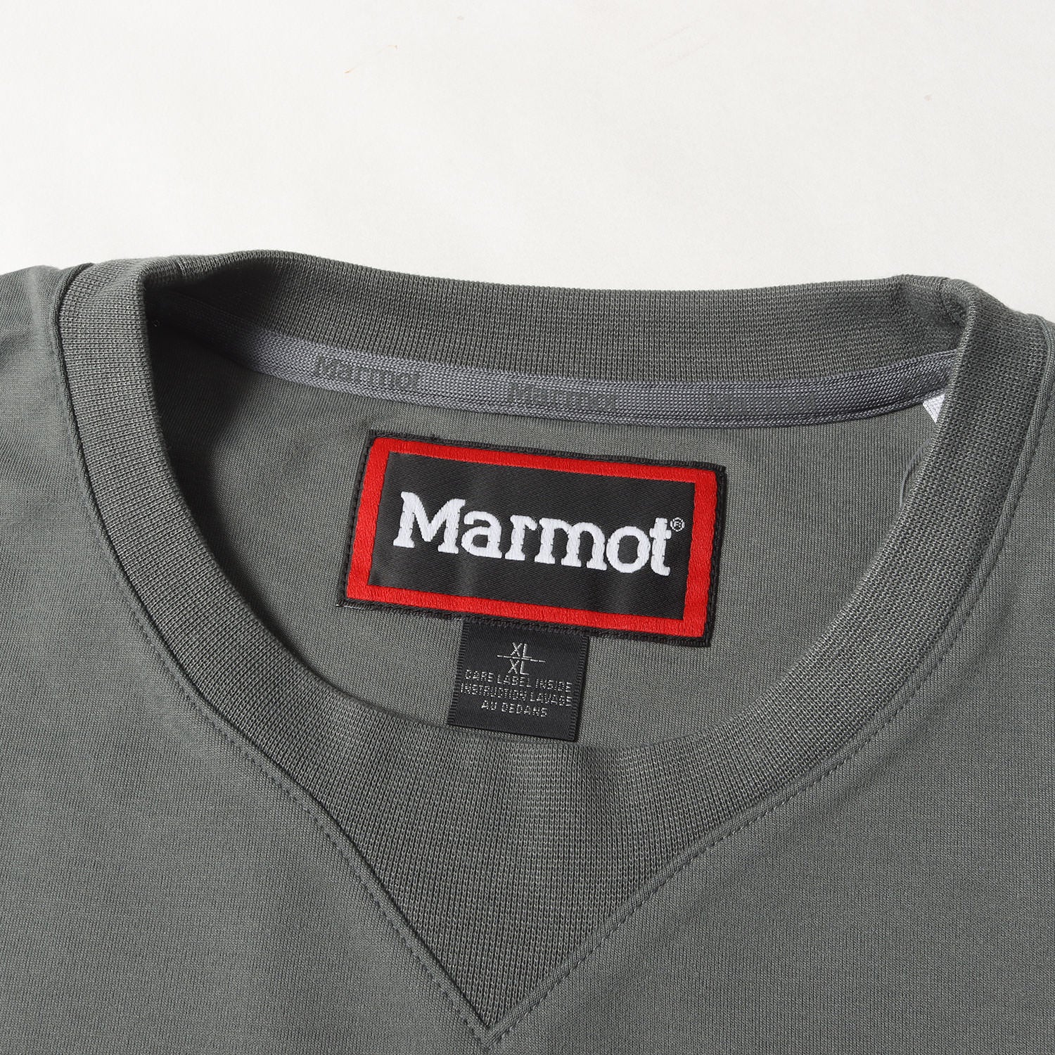 STABRIDGE × Marmot Back Logo H/S Crew STABRIDGE (スタブリッジ 