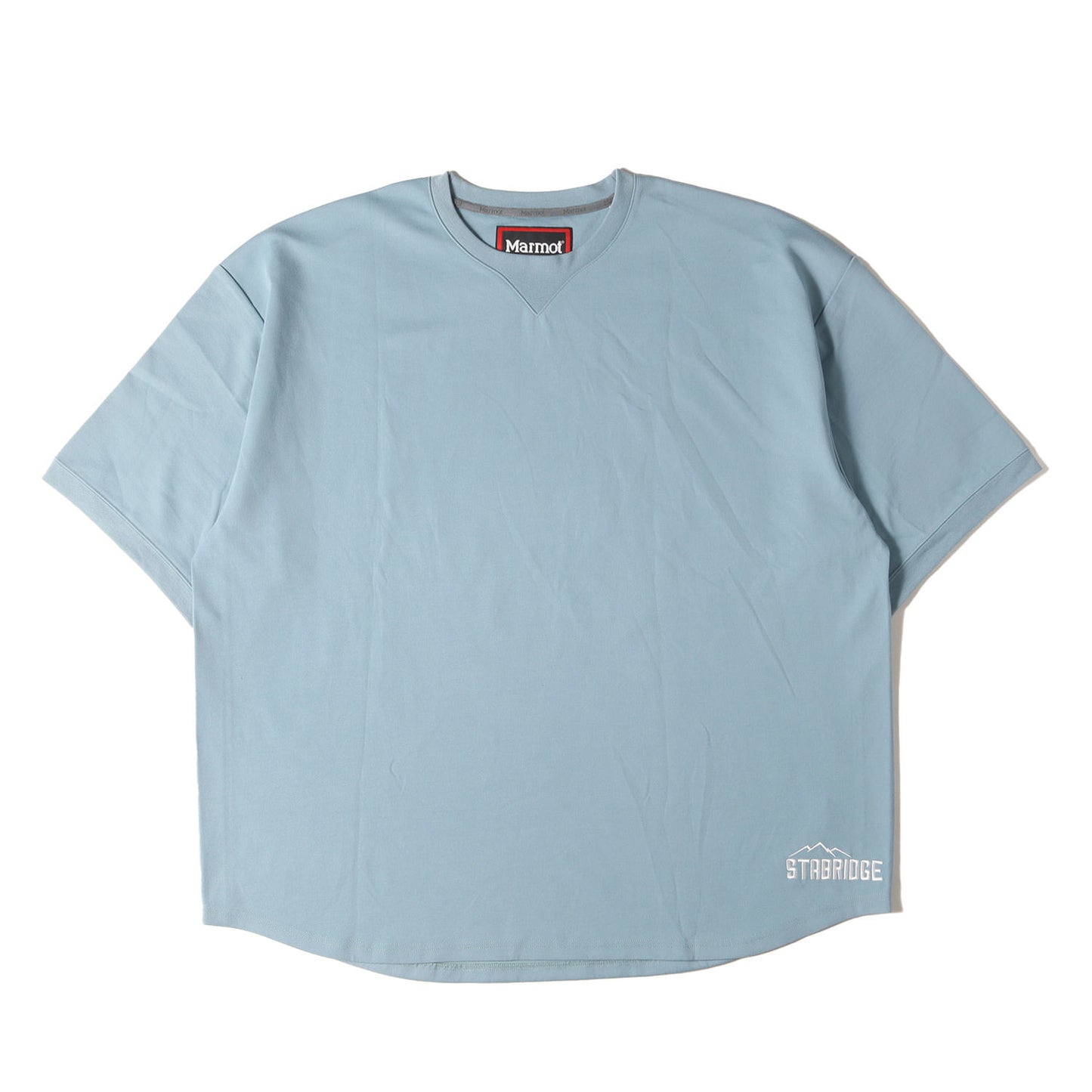 22SS ×Marmot オーバーサイズ ヘビー Tシャツ(Back Logo H/S Crew)