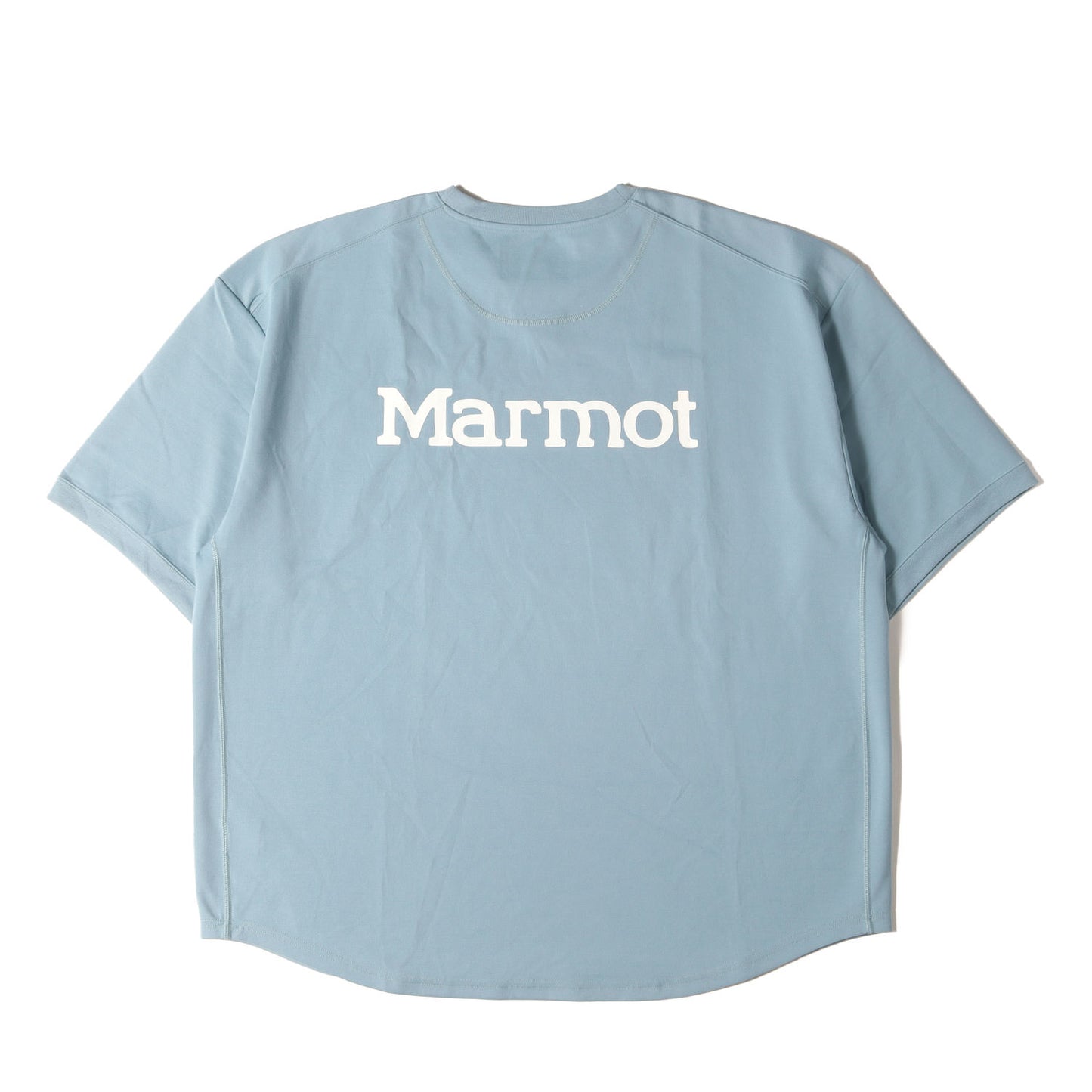 22SS ×Marmot オーバーサイズ ヘビー Tシャツ(Back Logo H/S Crew)