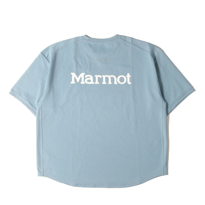22SS ×Marmot オーバーサイズ ヘビー Tシャツ(Back Logo H/S Crew)