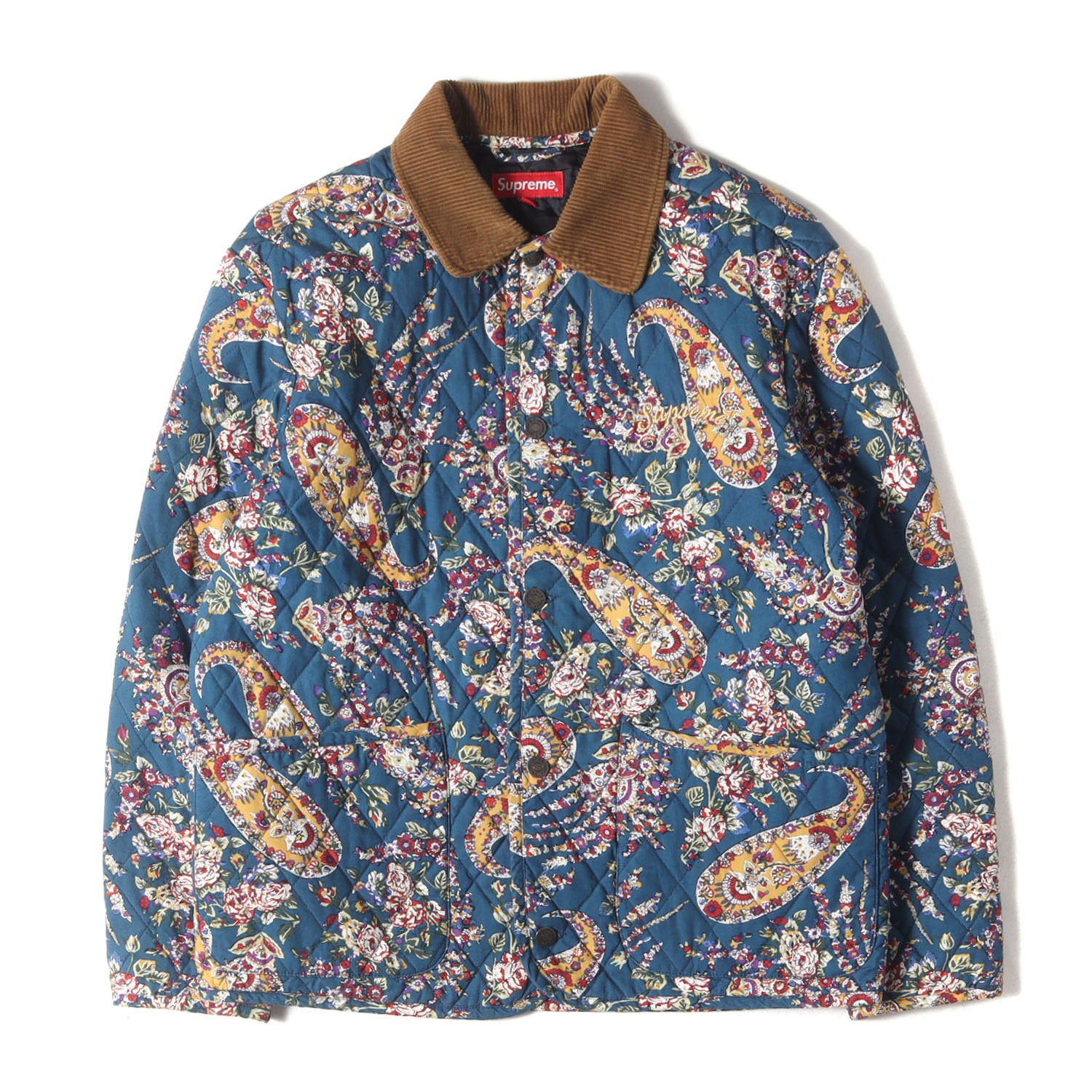 Supreme (シュプリーム) ペイズリー柄 キルティング ジャケット(Quilted Paisley Jacket) - ブランド古着の通販・買取  | BEEGLE by Boo-Bee