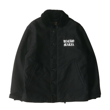 WACKO MARIA (ワコマリア) 22AW ブランドロゴ N-1 デッキジャケット(N 