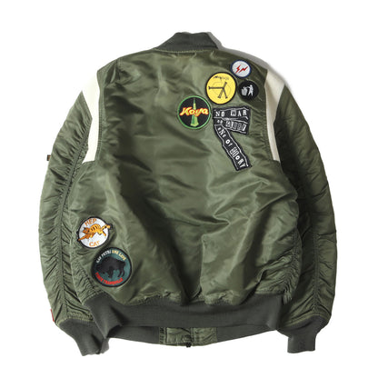 00s ×fragment design ×ALPHA 25周年記念 カスタム MA-1 フライトジャケット