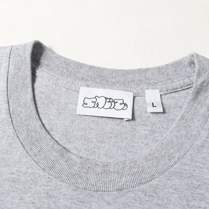 イラスト グラフィック ロングスリーブ Tシャツ