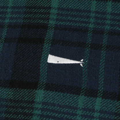 22SS オーバーサイズ ヘビー チェック フランネルシャツ(BASIN BLACKWATCH LS SHIRT)