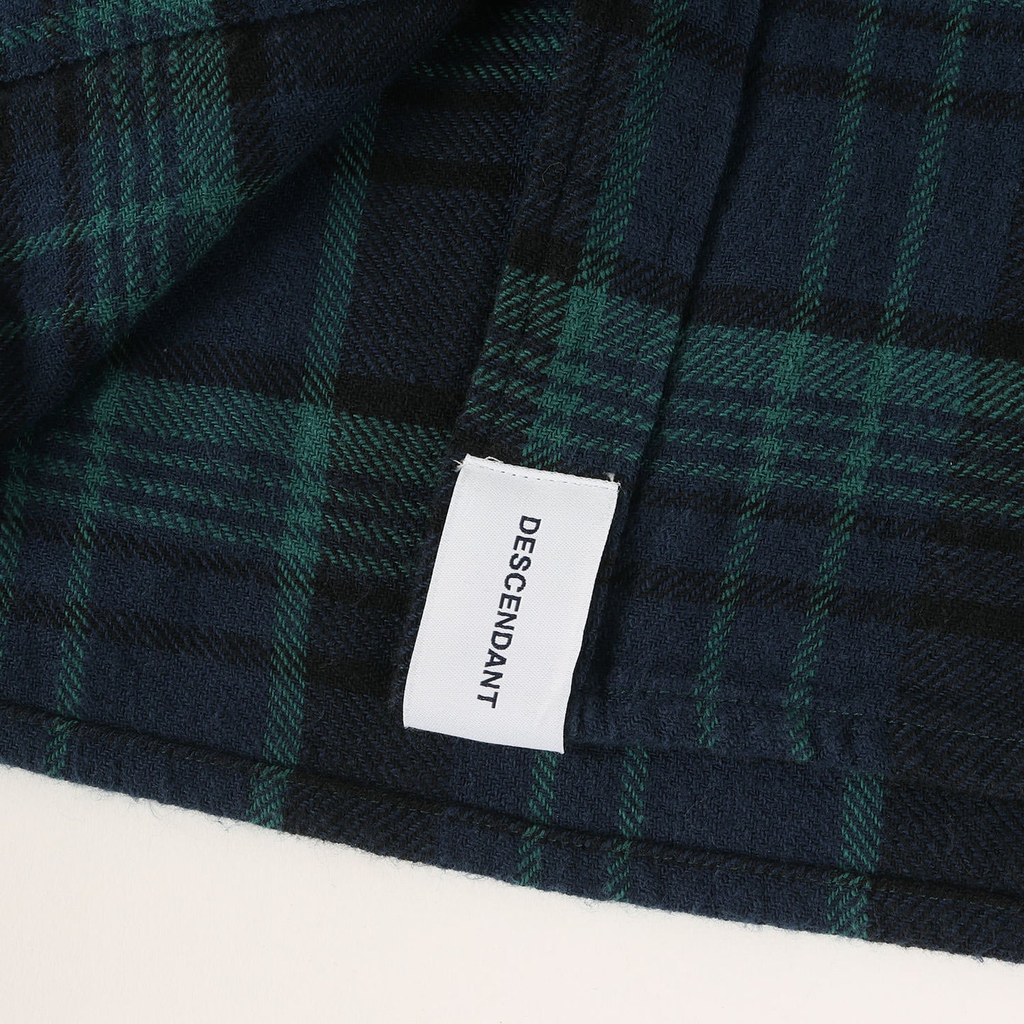 22SS オーバーサイズ ヘビー チェック フランネルシャツ(BASIN BLACKWATCH LS SHIRT)