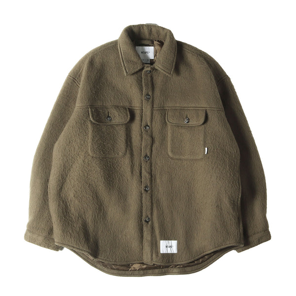 WTAPS (ダブルタップス) 22AW シャギー オーバーサイズ シャツ 