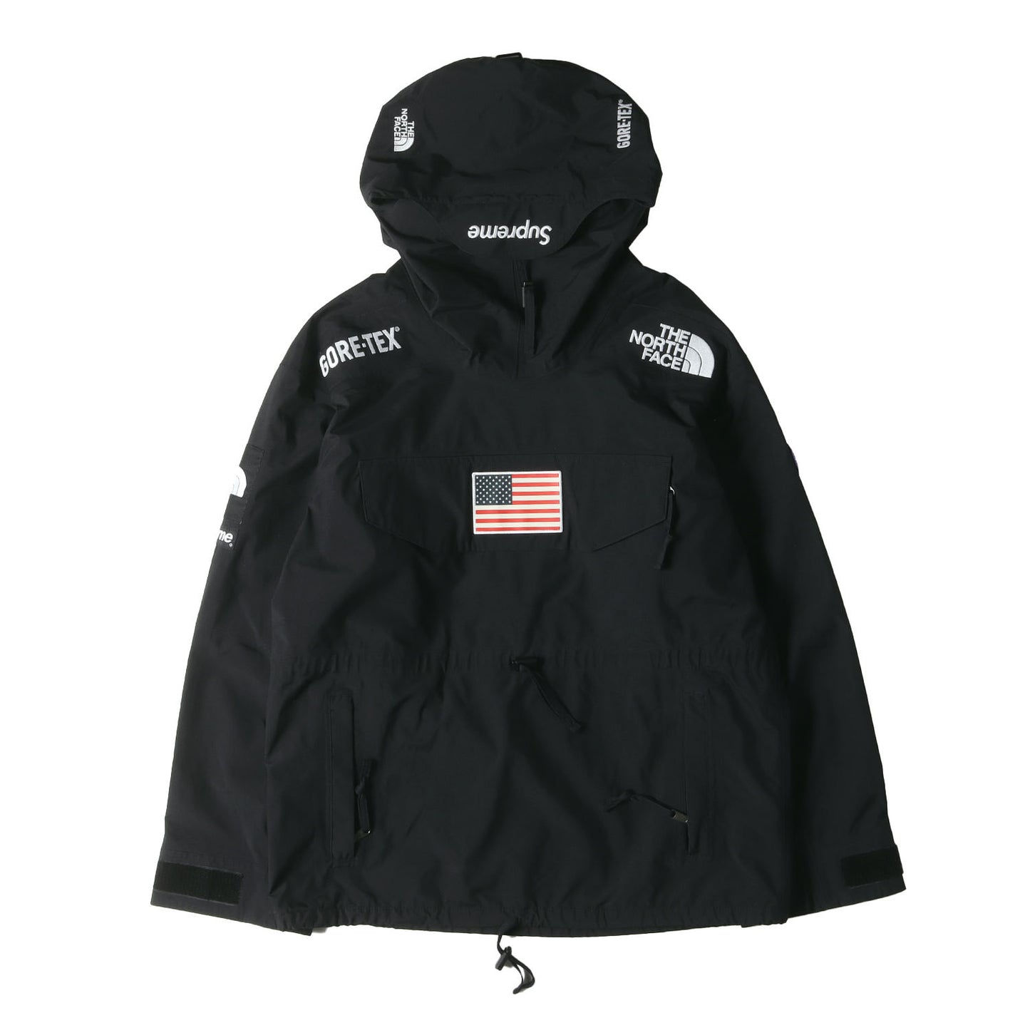 ×THE NORTH FACE GORE-TEX 星条旗ワッペン プルオーバージャケット(Trans Antarctica Expedition Pullover)