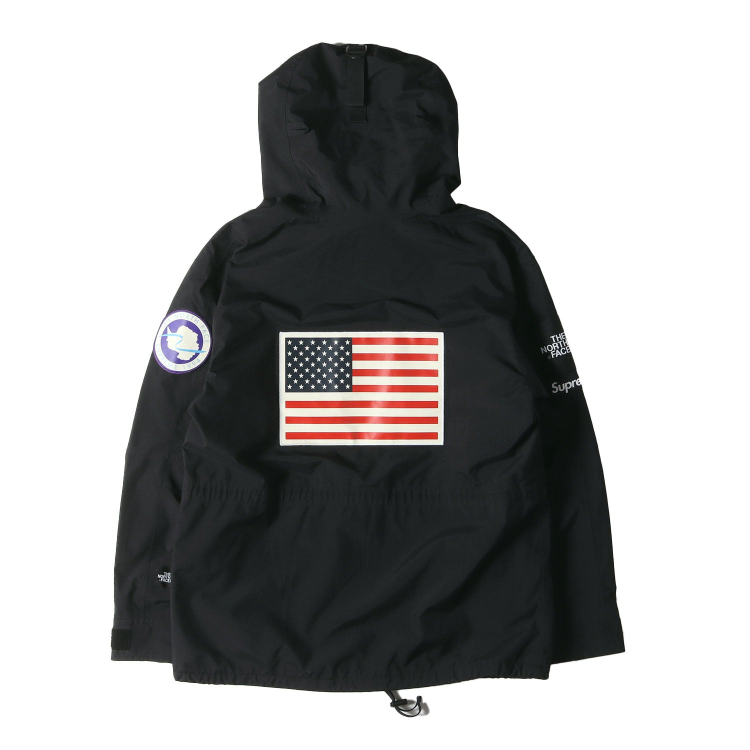 Supreme (シュプリーム) ×THE NORTH FACE GORE-TEX 星条旗ワッペン プルオーバージャケット(Trans  Antarctica Expedition Pullover) - ブランド古着の通販・買取 | BEEGLE by Boo-Bee