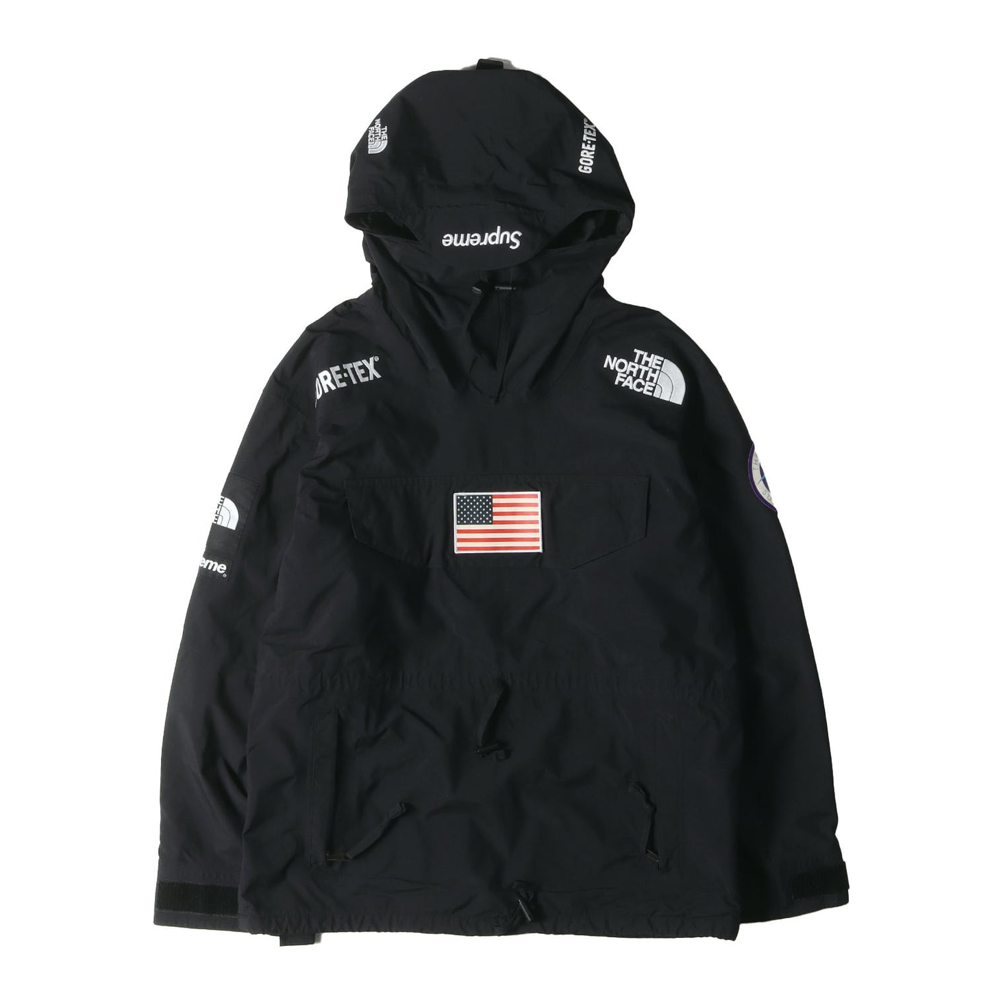×THE NORTH FACE GORE-TEX 星条旗ワッペン プルオーバージャケット(Trans Antarctica Expedition Pullover)