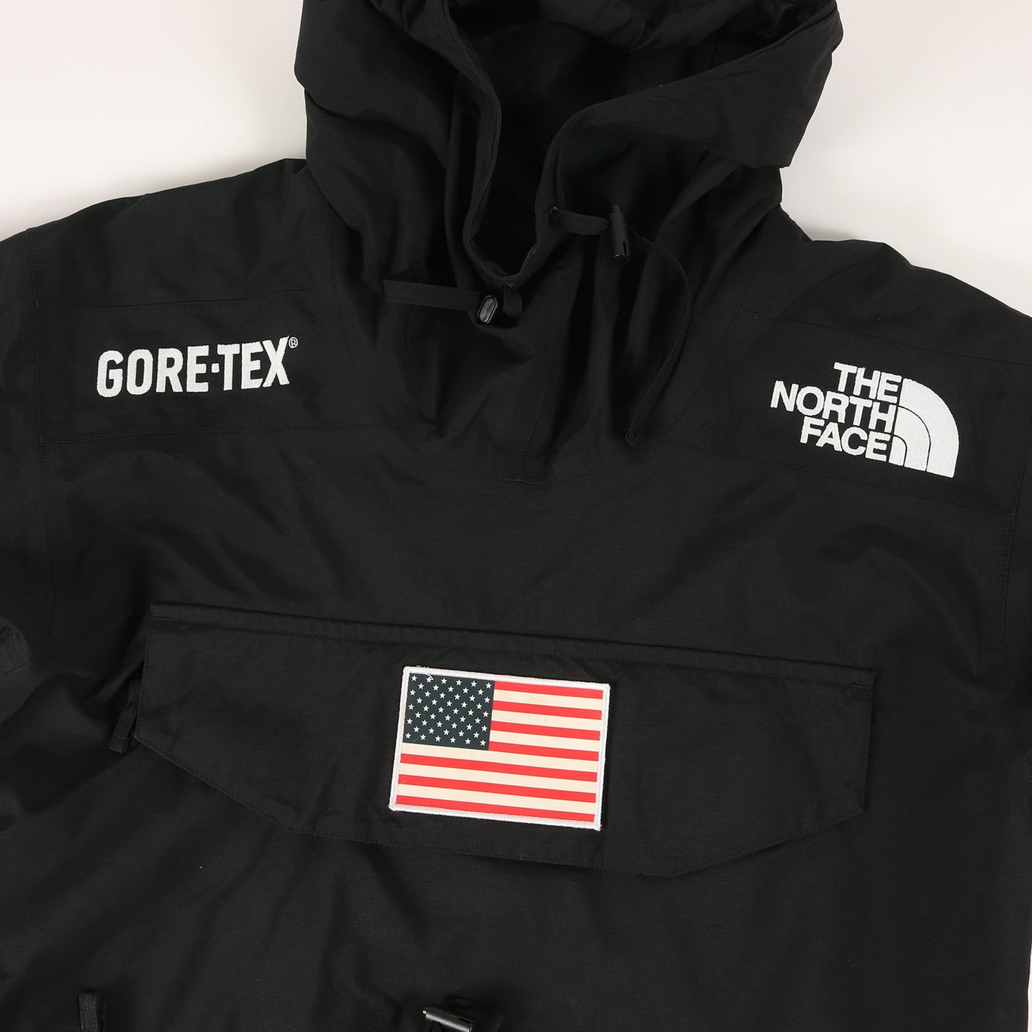 ×THE NORTH FACE GORE-TEX 星条旗ワッペン プルオーバージャケット(Trans Antarctica Expedition Pullover)