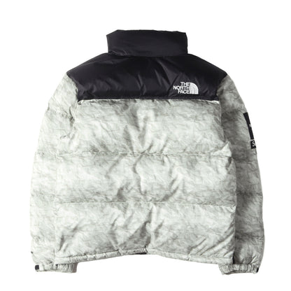 ×THE NORTH FACE ペーパープリント ヌプシ ダウンジャケット(Paper Print Nuptse Jacket)