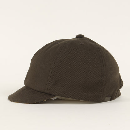 24AW ×Bridge Cap ブリム裏 レオパード ブリッジ キャップ(LEOPARD SHORT BRIM CAP)