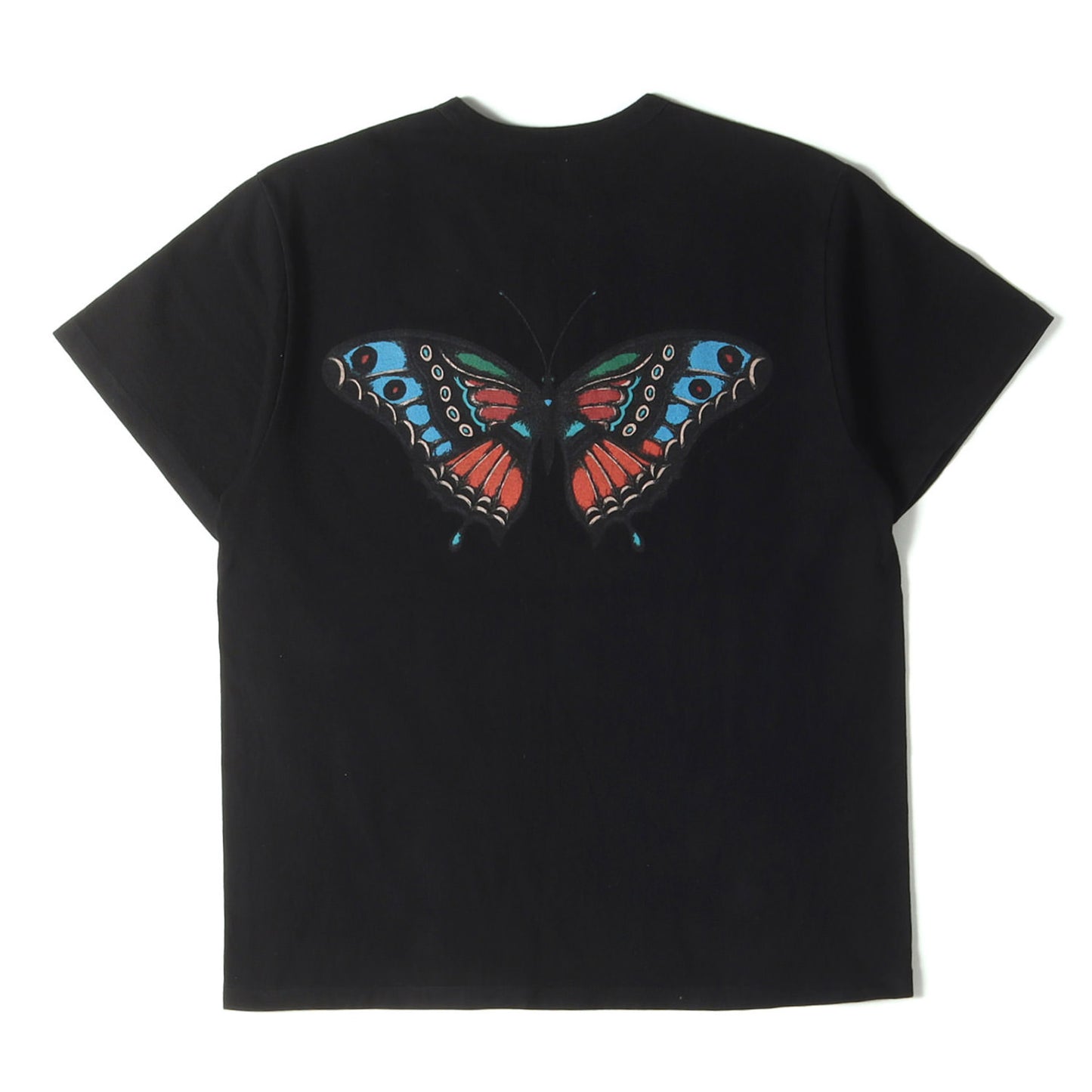 23SS ×MIHO MURAKAMI バタフライ グラフィック Tシャツ(Binder neck CL butterfly logo vintage t-shirt)