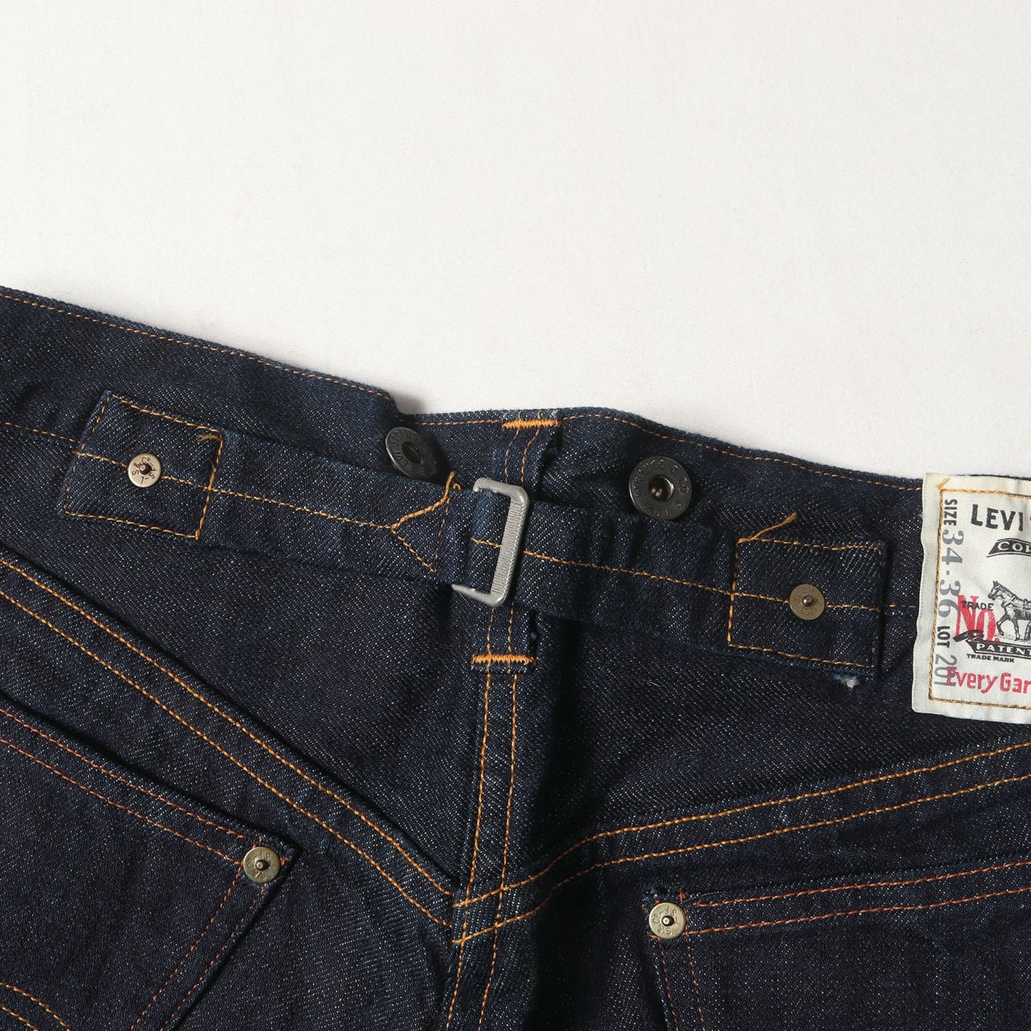 90s 1920年代復刻 バレンシア工場 201 デニムパンツ(20201-0020 / USA製)