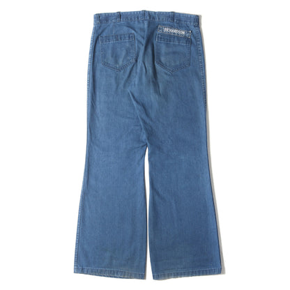 70s seafarer U.S.NAVY 民間モデル セーラー デニムパンツ