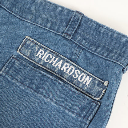 70s seafarer U.S.NAVY 民間モデル セーラー デニムパンツ