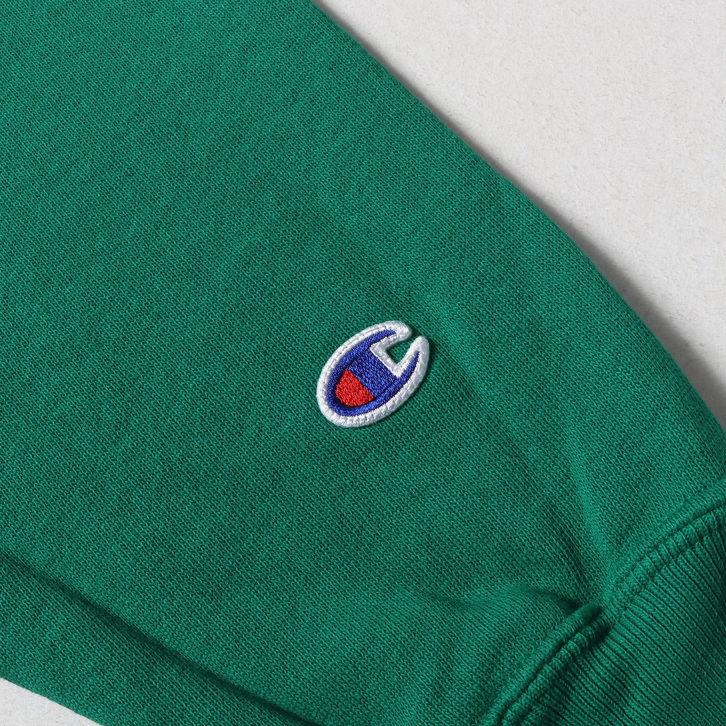 24SS ×Champion ロゴワッペン付 リバースウィーブ スウェット(REVERSE WEAVE CREWNECK SWEAT)