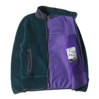 90s Rタグ 初期型 PEF レトロX フリース ジャケット(USA製)