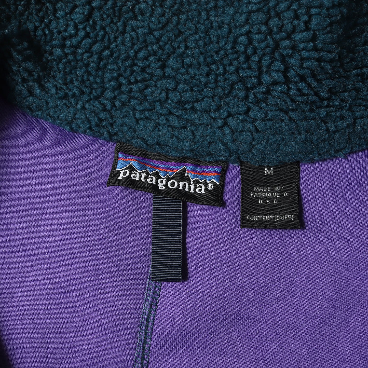 90s Rタグ 初期型 PEF レトロX フリース ジャケット(USA製)