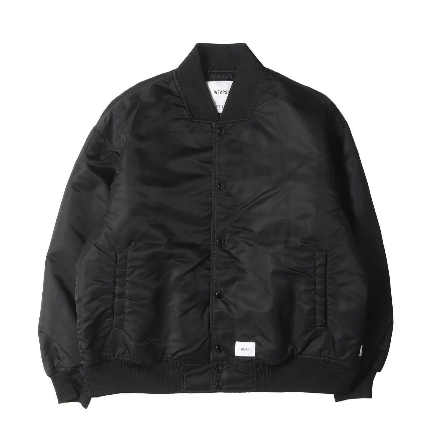 WTAPS スタジャン レザージャケット 繋がる ナンバリング 日本製