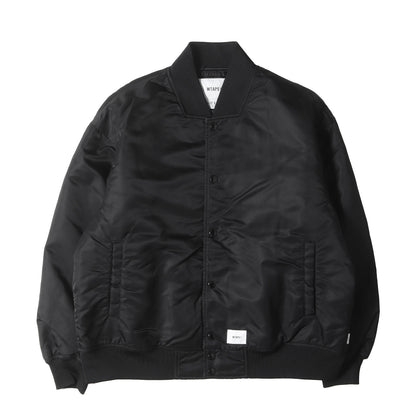 WTAPS (ダブルタップス) 21AW クロスボーン チームジャケット / サテン 