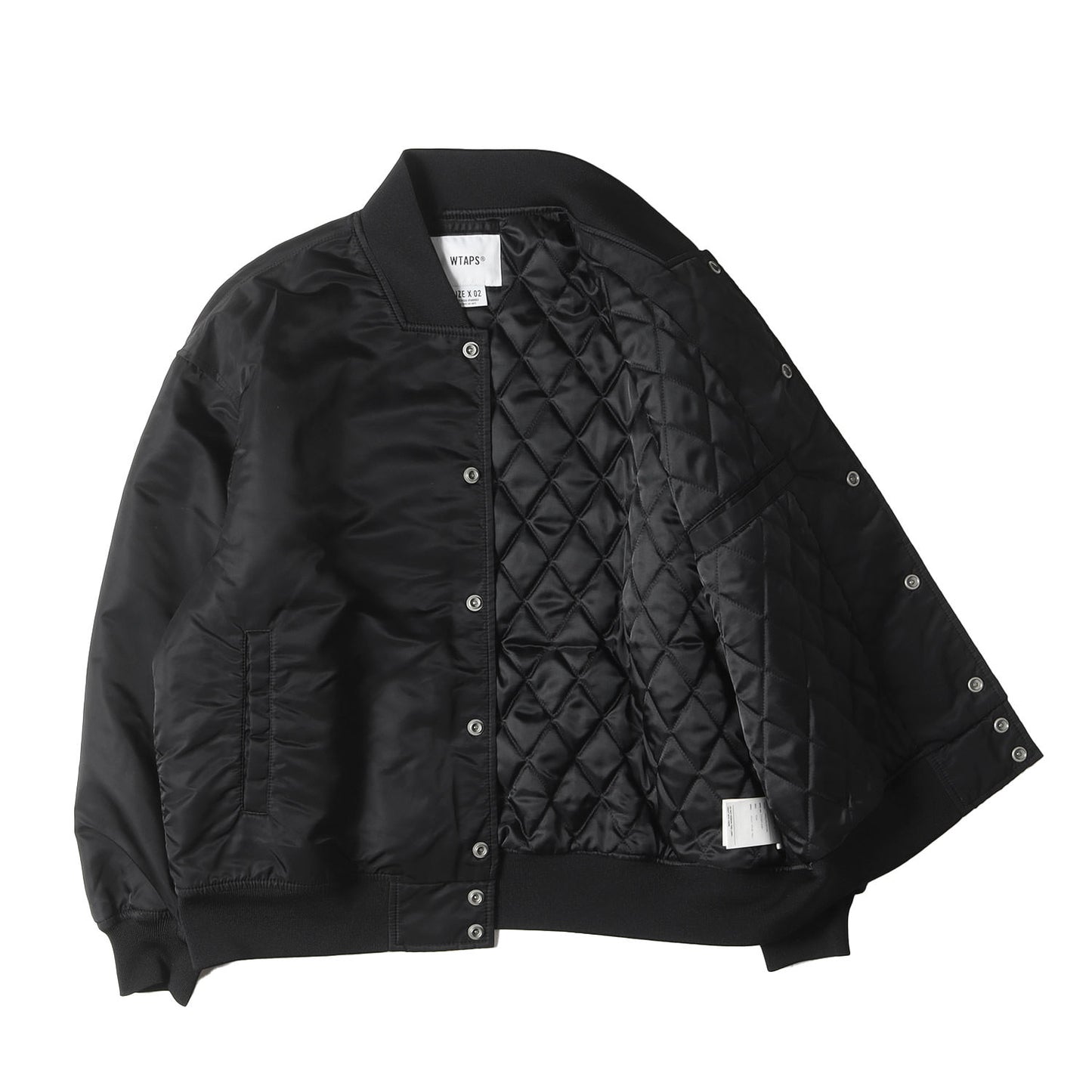 wtaps team jacket ネイビー XLサイズ クロスボーン 22SS WTAPS TEAM  