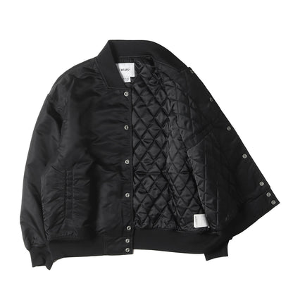 WTAPS (ダブルタップス) 21AW クロスボーン チームジャケット / サテン 