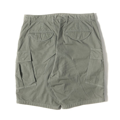 21SA リップストップ ミリタリー カーゴ ショーツ(SOLDIER 6P EASY SHORTS COTTON RIPSTOP OVERDYED)