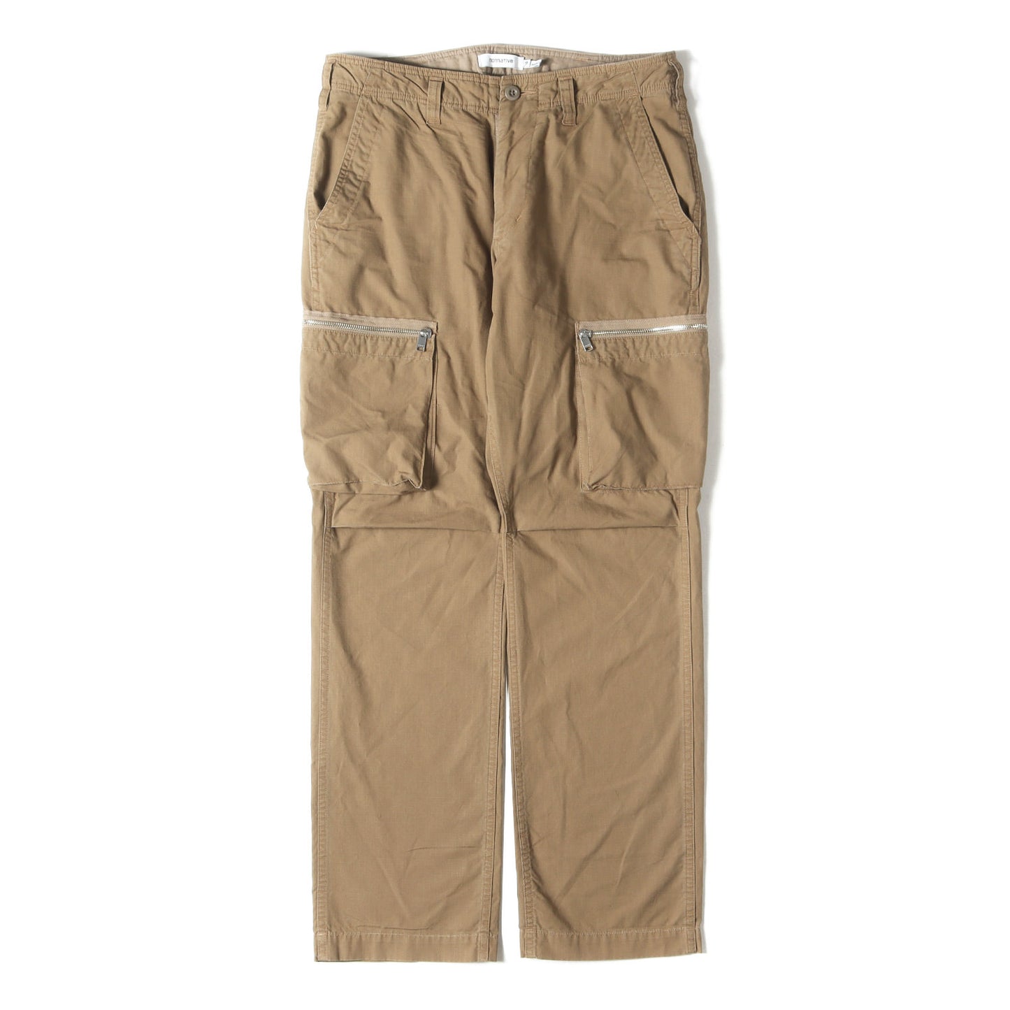 24SS リップストップ ミリタリー カーゴパンツ(TROOPER 6P TROUSERS COTTON RIPSTOP)