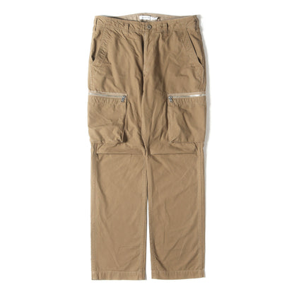 24SS リップストップ ミリタリー カーゴパンツ(TROOPER 6P TROUSERS COTTON RIPSTOP)