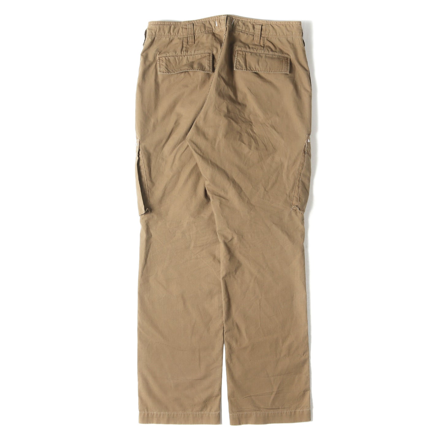 24SS リップストップ ミリタリー カーゴパンツ(TROOPER 6P TROUSERS COTTON RIPSTOP)
