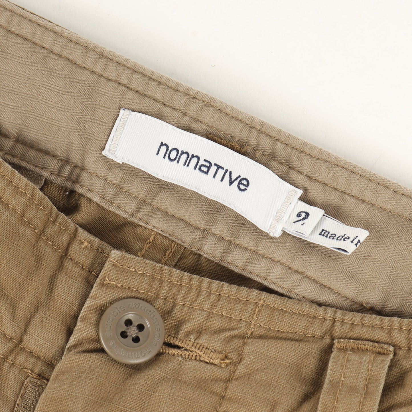 24SS リップストップ ミリタリー カーゴパンツ(TROOPER 6P TROUSERS COTTON RIPSTOP)