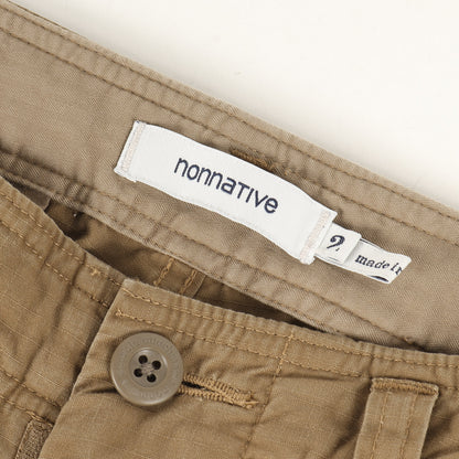 24SS リップストップ ミリタリー カーゴパンツ(TROOPER 6P TROUSERS COTTON RIPSTOP)