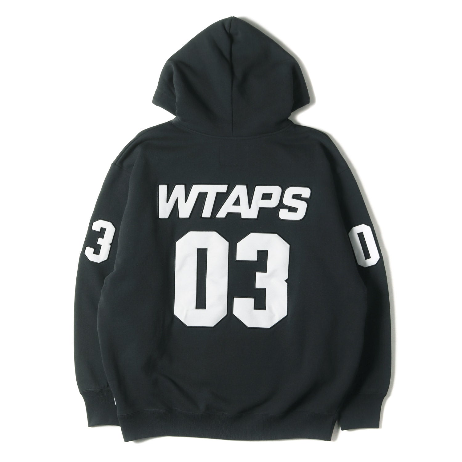 WTAPS (ダブルタップス) 23AW アップリケロゴ スウェット パーカー(OBJ 