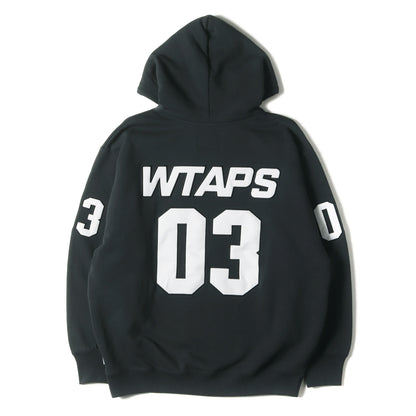 WTAPS (ダブルタップス) 23AW アップリケロゴ スウェット パーカー(OBJ  