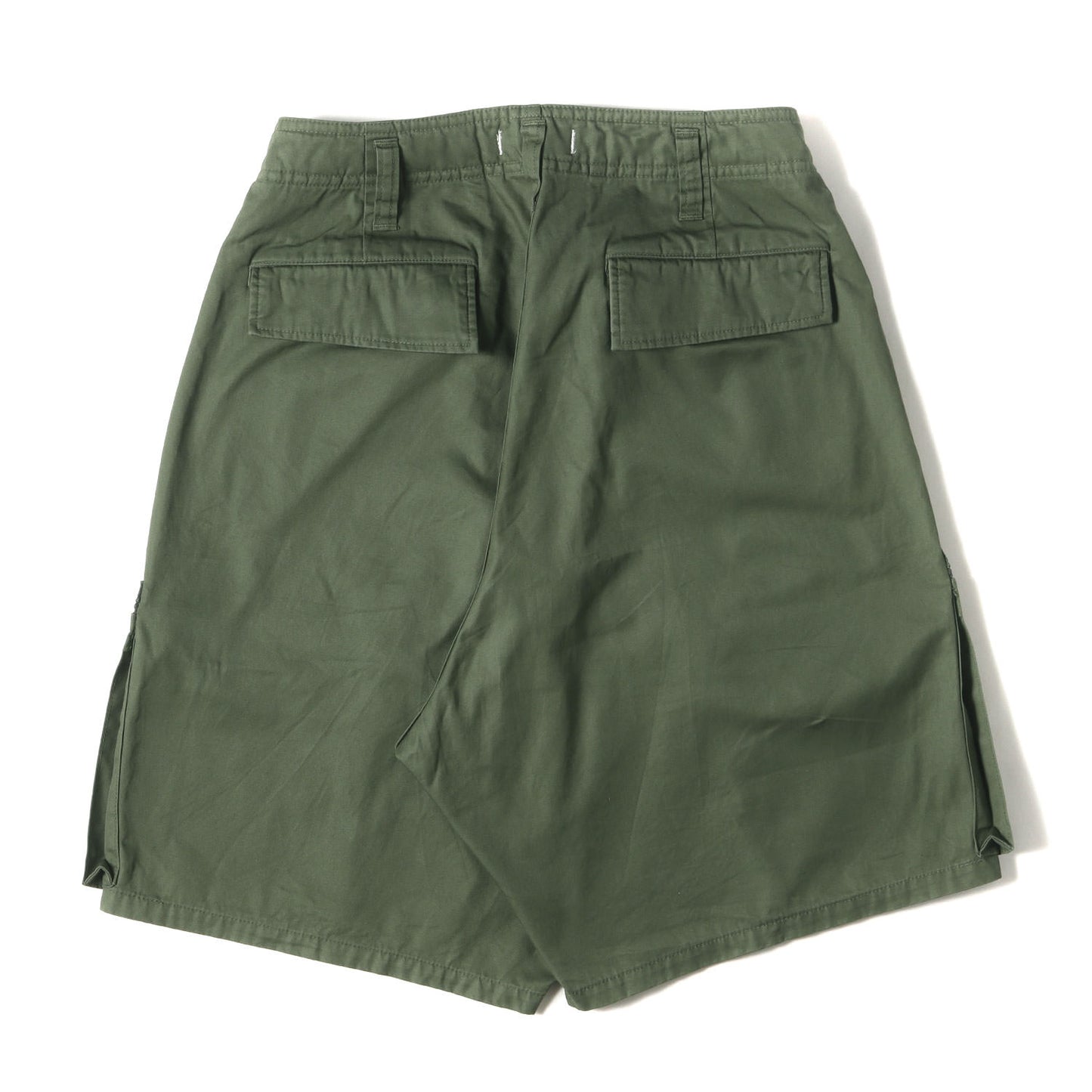 24SS コットンギャバジン ミリタリー ショーツ(TROOPER 6P SHORTS COTTON GABARDINE)