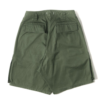 24SS コットンギャバジン ミリタリー ショーツ(TROOPER 6P SHORTS COTTON GABARDINE)