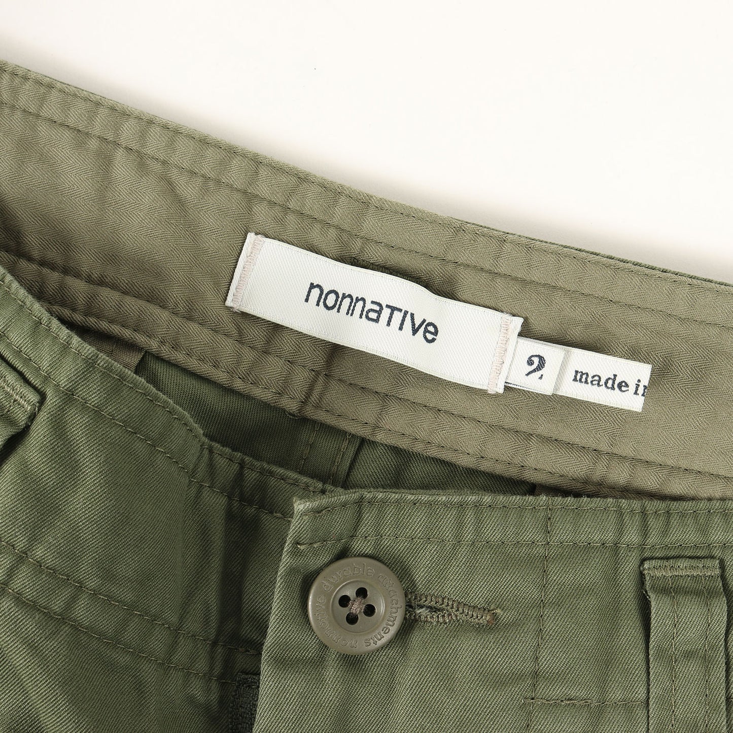 24SS コットンギャバジン ミリタリー ショーツ(TROOPER 6P SHORTS COTTON GABARDINE)