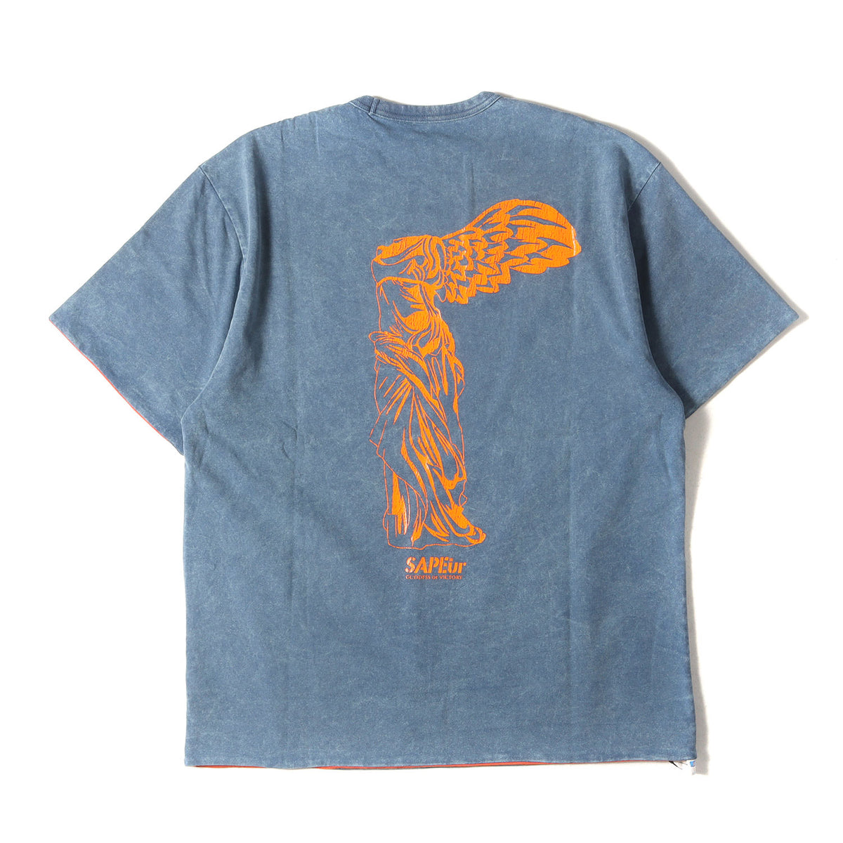A Elegantes SAPEur (サプール) 24SS ヴィンテージ加工 リバーシブル T 
