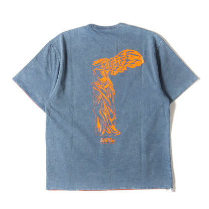 A Elegantes SAPEur (サプール) 24SS ヴィンテージ加工 リバーシブル T 