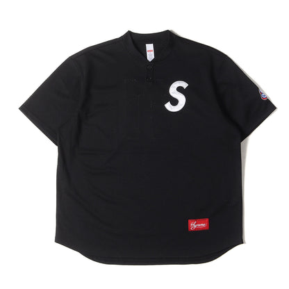 24AW Sロゴ ヘンリーネック メッシュ ベースボールシャツ / Tシャツ(S Logo Baseball Henley)