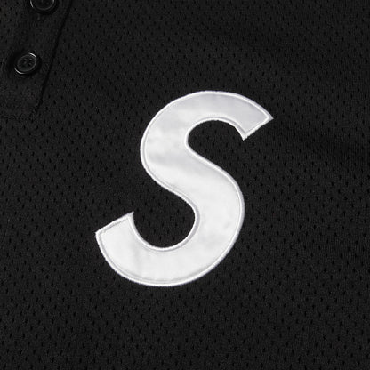 24AW Sロゴ ヘンリーネック メッシュ ベースボールシャツ / Tシャツ(S Logo Baseball Henley)