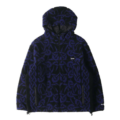 21AW ケルティックノット柄 リバーシブル ボアフリース ジャケット(Celtic Knot Reversible WINDSTOPPER Fleece Hooded Jacket)