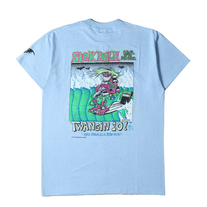 80s MONSTER ISLAND 両面プリント Tシャツ(デッドストック / USA製)