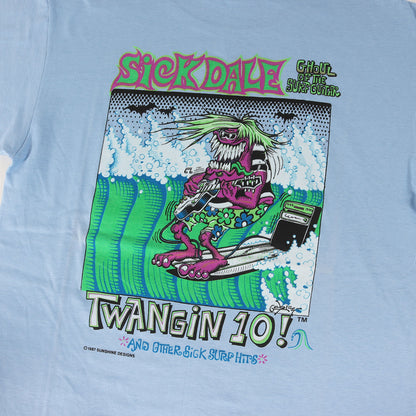 80s MONSTER ISLAND 両面プリント Tシャツ(デッドストック / USA製)