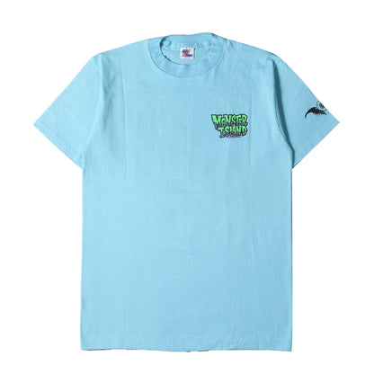 80s MONSTER ISLAND 両面プリント Tシャツ(デッドストック / USA製)