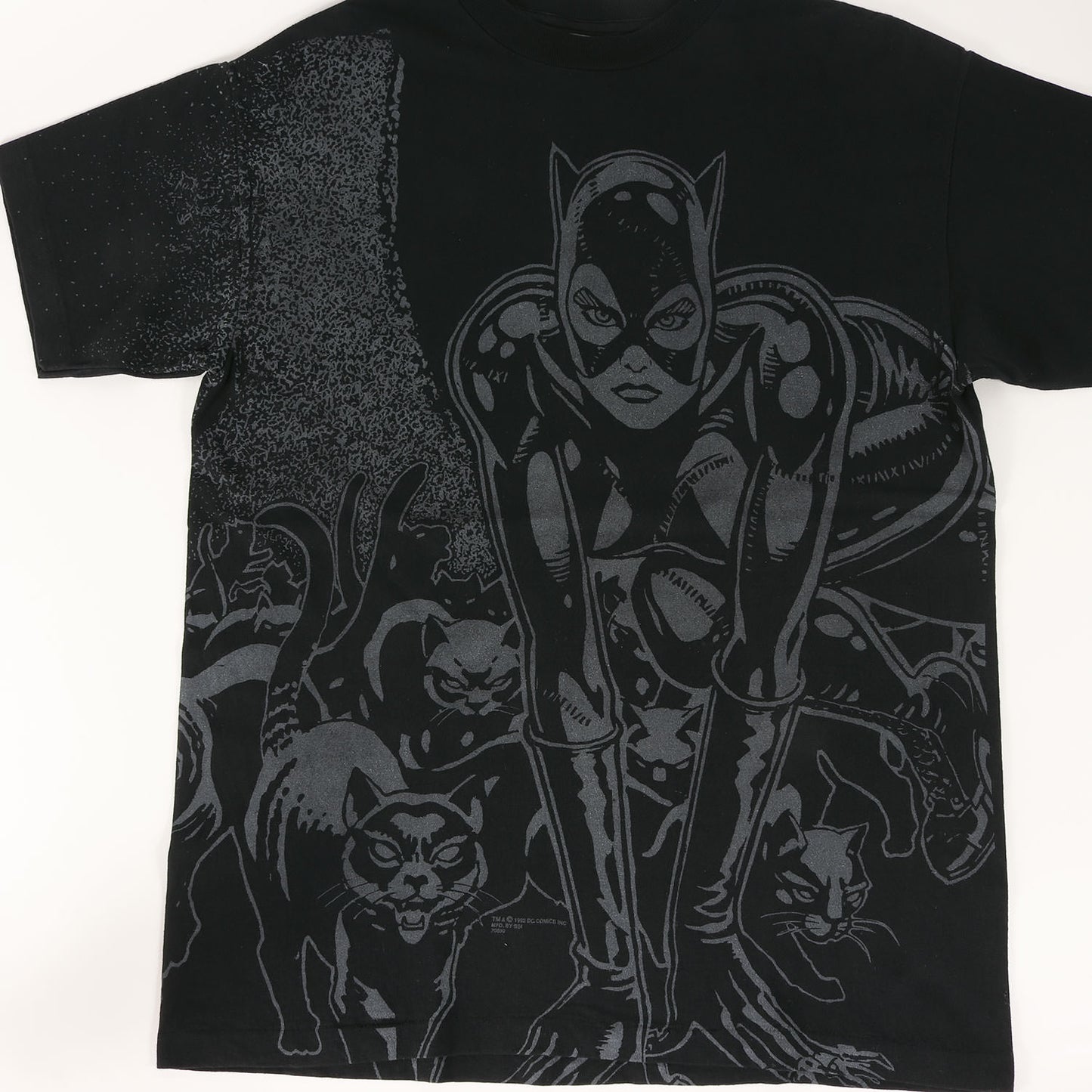 90s DC Comics キャットウーマン ビッグプリント Tシャツ